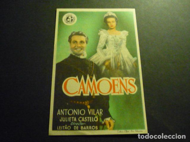  Flyers Publicitaires de films Anciens: CAMOENS PROGRAMA DE CINE SIN PUBLICIDAD