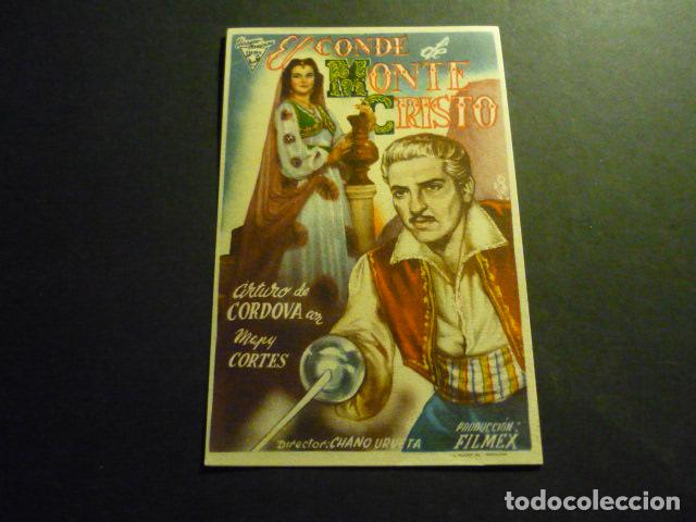 Cine: EL CONDE DE MONTECRISTO PROGRAMA DE CINE SIN PUBLICIDAD - Foto 1