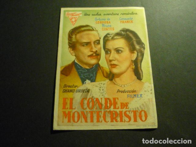 Cine: EL CONDE DE MONTECRISTO PROGRAMA DE CINE SIN PUBLICIDAD - Foto 1