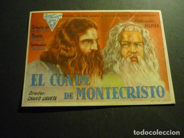 Cine: EL CONDE DE MONTECRISTO PROGRAMA DE CINE SIN PUBLICIDAD - Foto 1