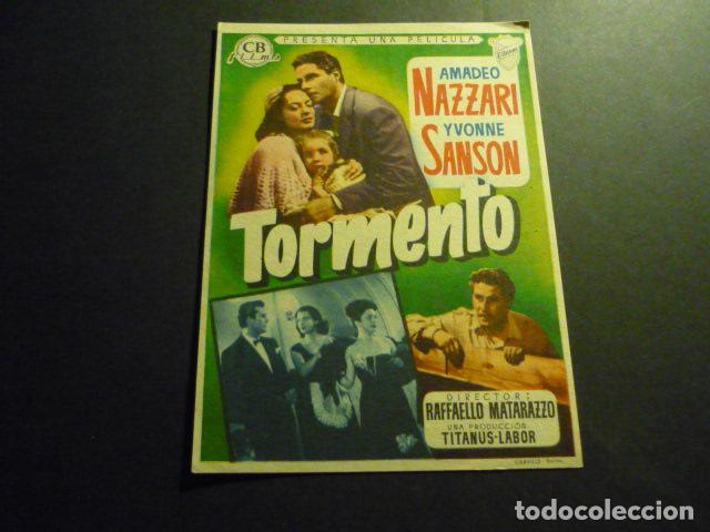 Cine: TORMENTO PROGRAMA DE CINE SIN PUBLICIDAD - Foto 1