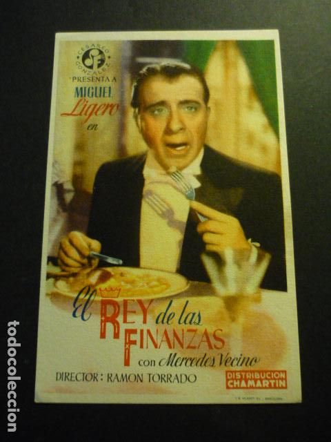 Cine: EL REY DE LAS FINANZAS PROGRAMA DE CINE SIN PUBLICIDAD