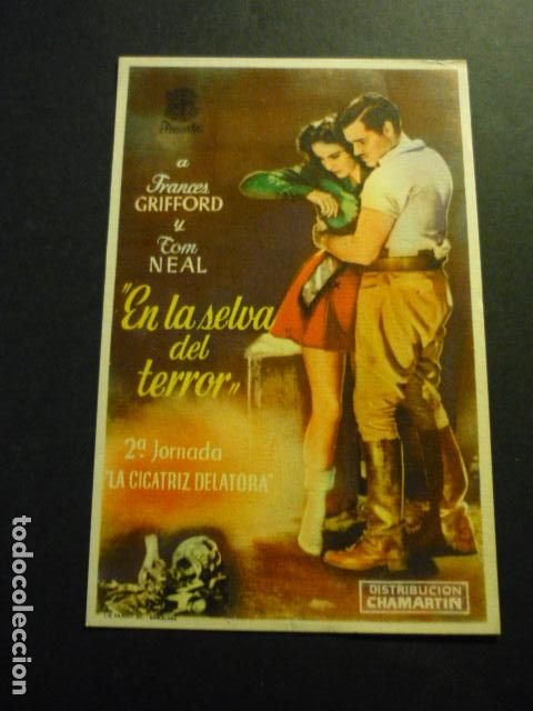 Cine: EN LA SELVA DEL TERROR LA CICATRIZ DELATORA PROGRAMA DE CINE SIN PUBLICIDAD - Foto 1