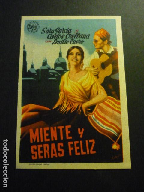 Cine: MIENTE Y SER&Aacute;S FELIZ PROGRAMA DE CINE SIN PUBLICIDAD - Foto 1