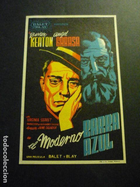 Cine: EL MODERNO BARBA AZUL PROGRAMA DE CINE SIN PUBLICIDAD - Foto 1