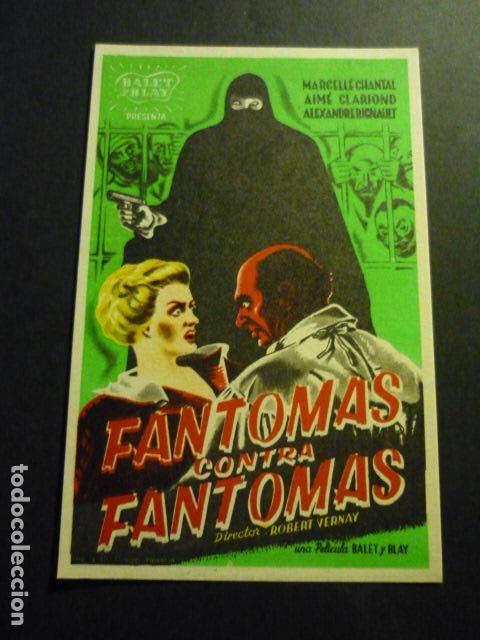 Cine: FANTOMAS CONTRA FANTOMAS PROGRAMA DE CINE SIN PUBLICIDAD - Foto 1
