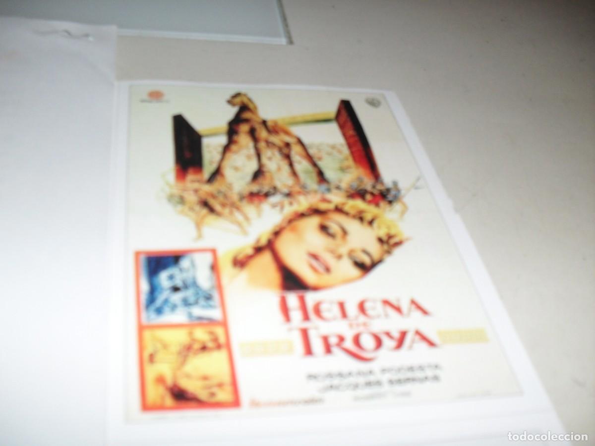 Cinema: PROGRAMA DE MANO:HELENA DE TROYA,CON ROSSANA PODESTA,EDITA REVISTA ACCION,2024
