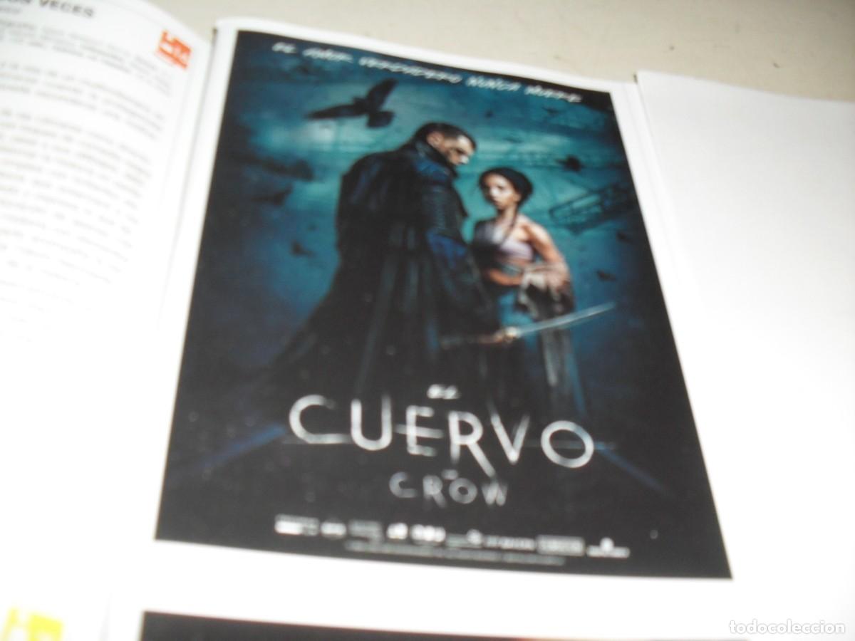 Cinema: PROGRAMA DE MANO:EL CUERVO,CON BILL SKARSGARD,EDITA REVISTA ACCION,2024