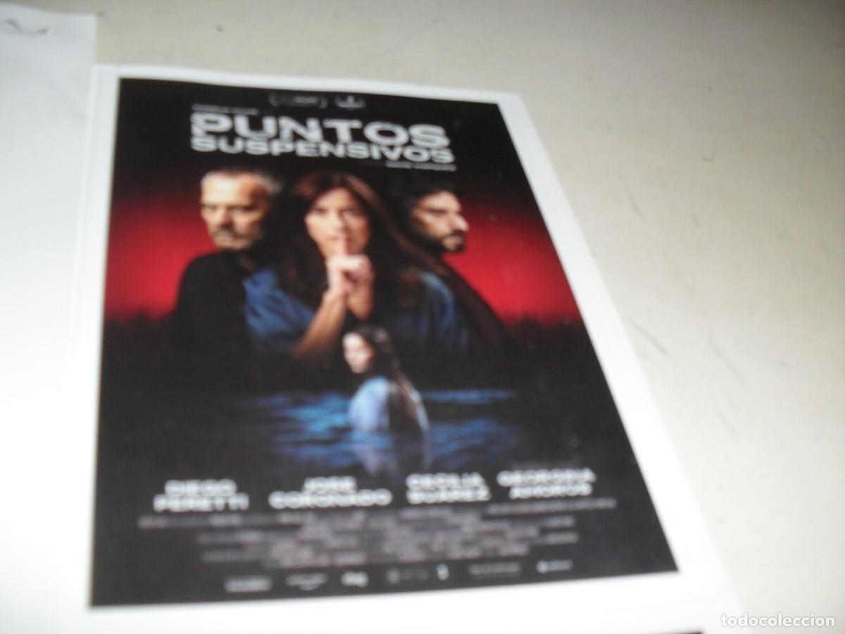 Cinema: PROGRAMA DE MANO:PUNTOS SUSPENSIVOS,CON JOSE CORONADO.EDITA REVISTA ACCION,2024