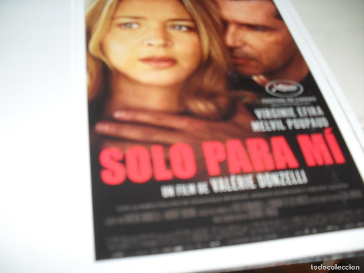 Cinema: PROGRAMA DE MANO:SOLO PARA MI,CON VIRGINIE EFIRE.EDITA REVISTA ACCION,2024