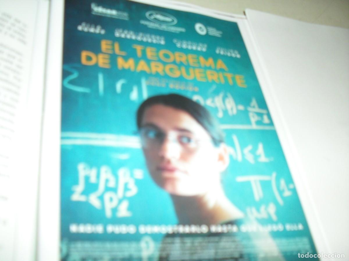 Cinema: PROGRAMA DE MANO:EL TEOREMA DE MARGUERITE,CON ELLA RUMPF.EDITA REVISTA ACCION,2024
