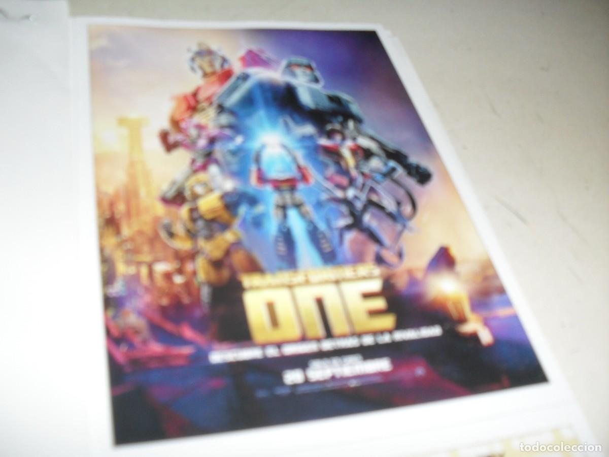 Cinema: PROGRAMA DE MANO:TRANSFORMERS ONE,DE JOSH COOLEY.EDITA REVISTA ACCION,2024