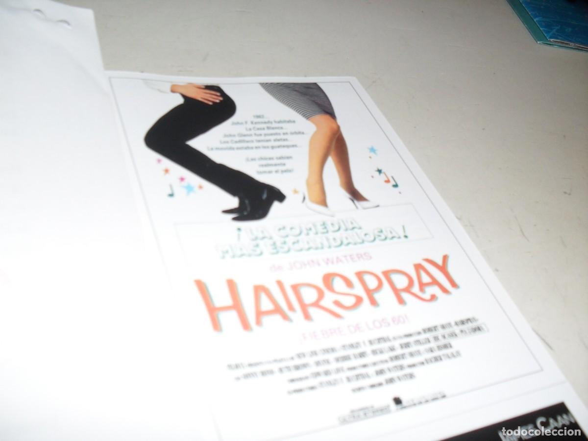 Cinema: PROGRAMA DE MANO:HAIRSPRAY,DE JOHN WATERS.EDITA REVISTA ACCION,2024