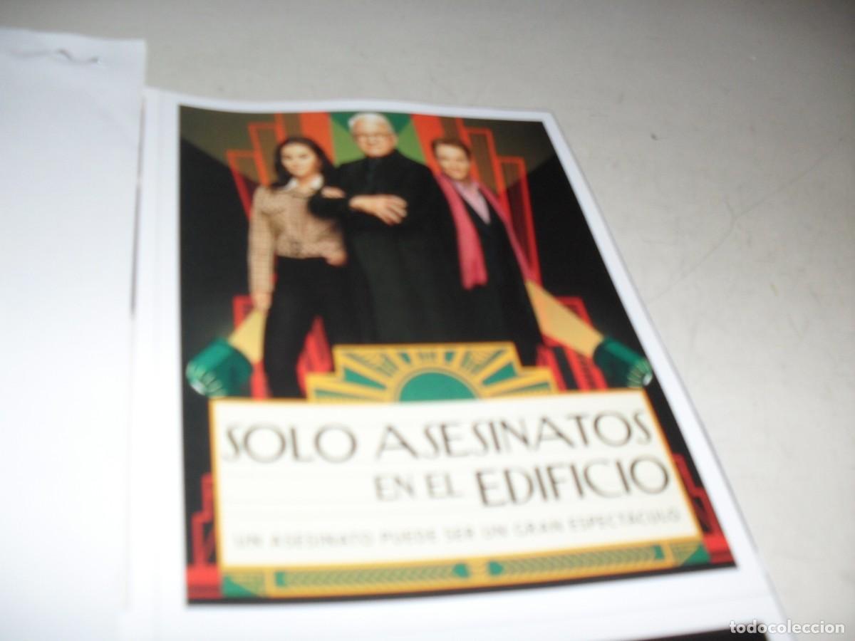 Cinema: PROGRAMA DE MANO:SOLO ASESINATOS EN EL EDIFICIO,CON STEVE MARTIN.EDITA REVISTA ACCION,2024