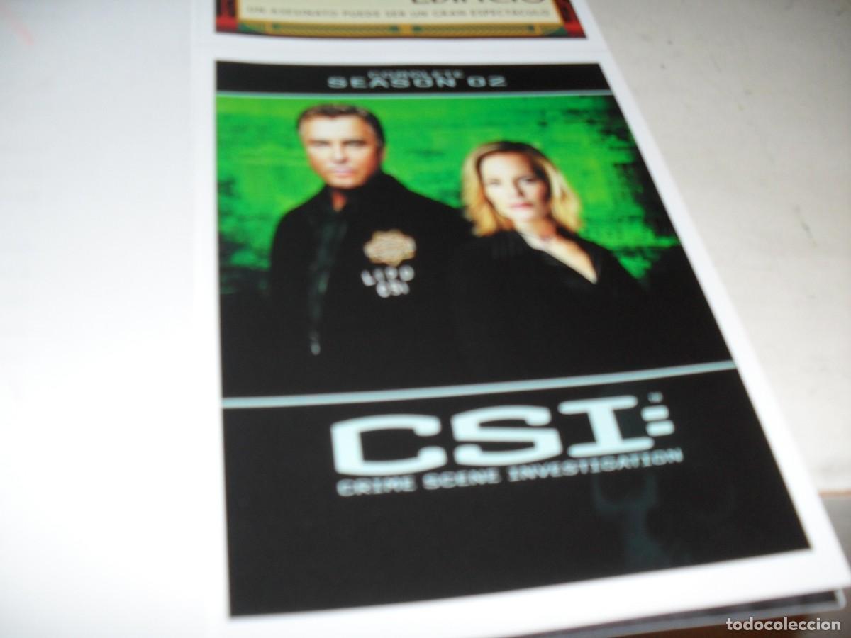 Cinema: PROGRAMA DE MANO:CSI,2&ordf; TEMPORADA,CON WILLIAM PETERSEN.EDITA REVISTA ACCION,2024