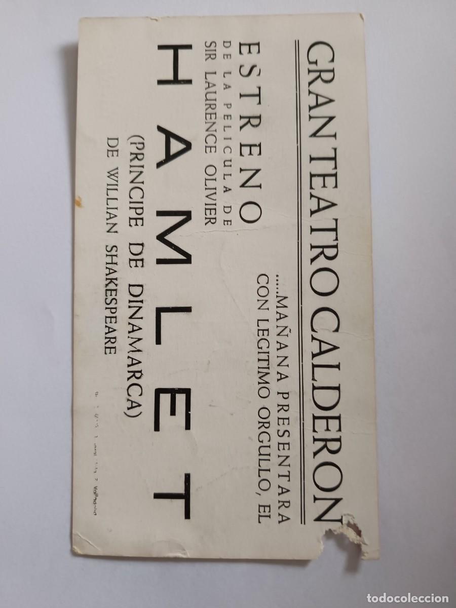 Cine: PROGRAMA DE CINE HAMLET - Foto 3