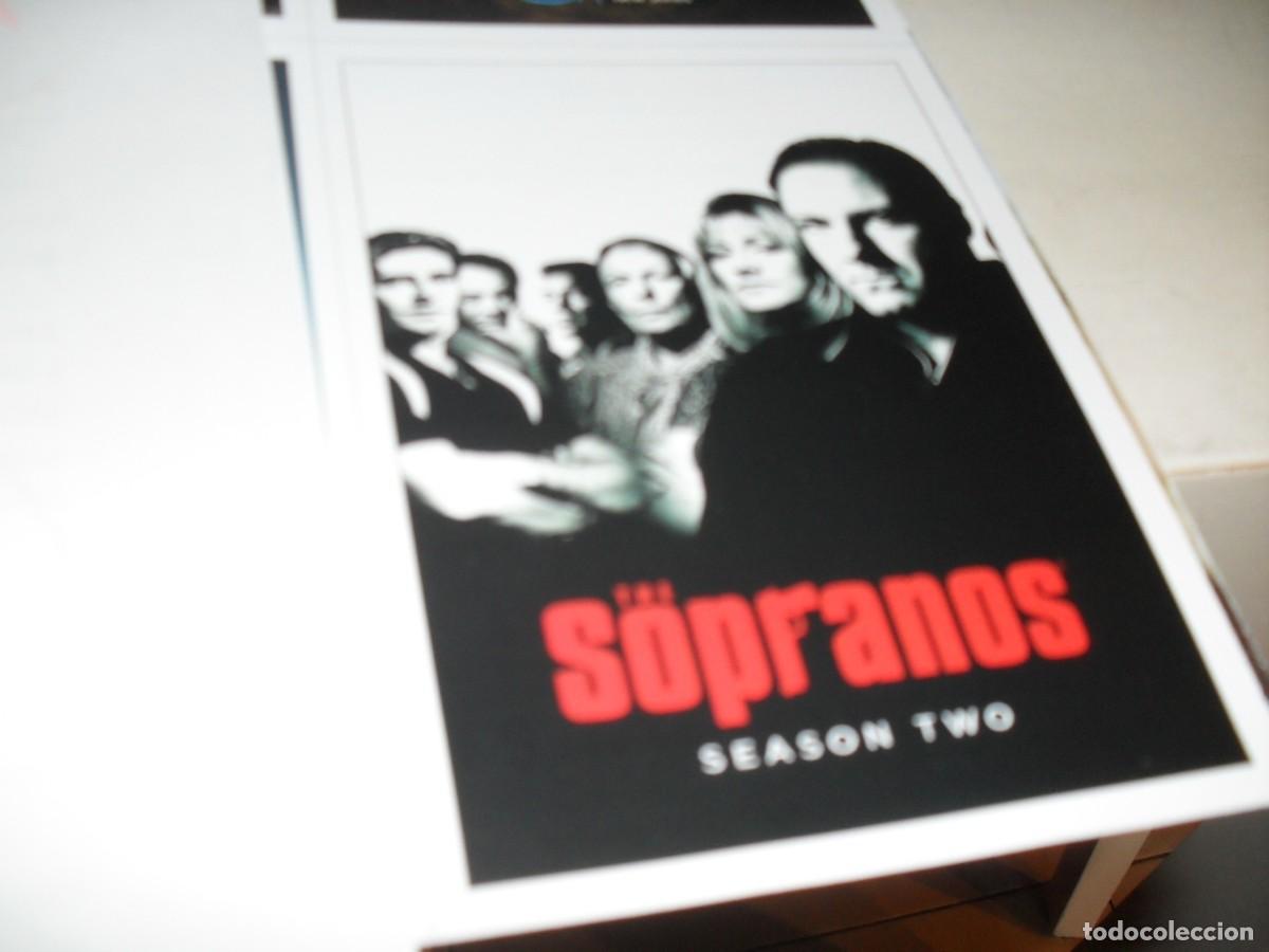  Flyers Publicitaires de films Anciens: PROGRAMA DE MANO:LOS SOPRANO,TEMPORADA 2,CON JAMES GANDOLFINI.EDITA REVISTA ACCION,2024