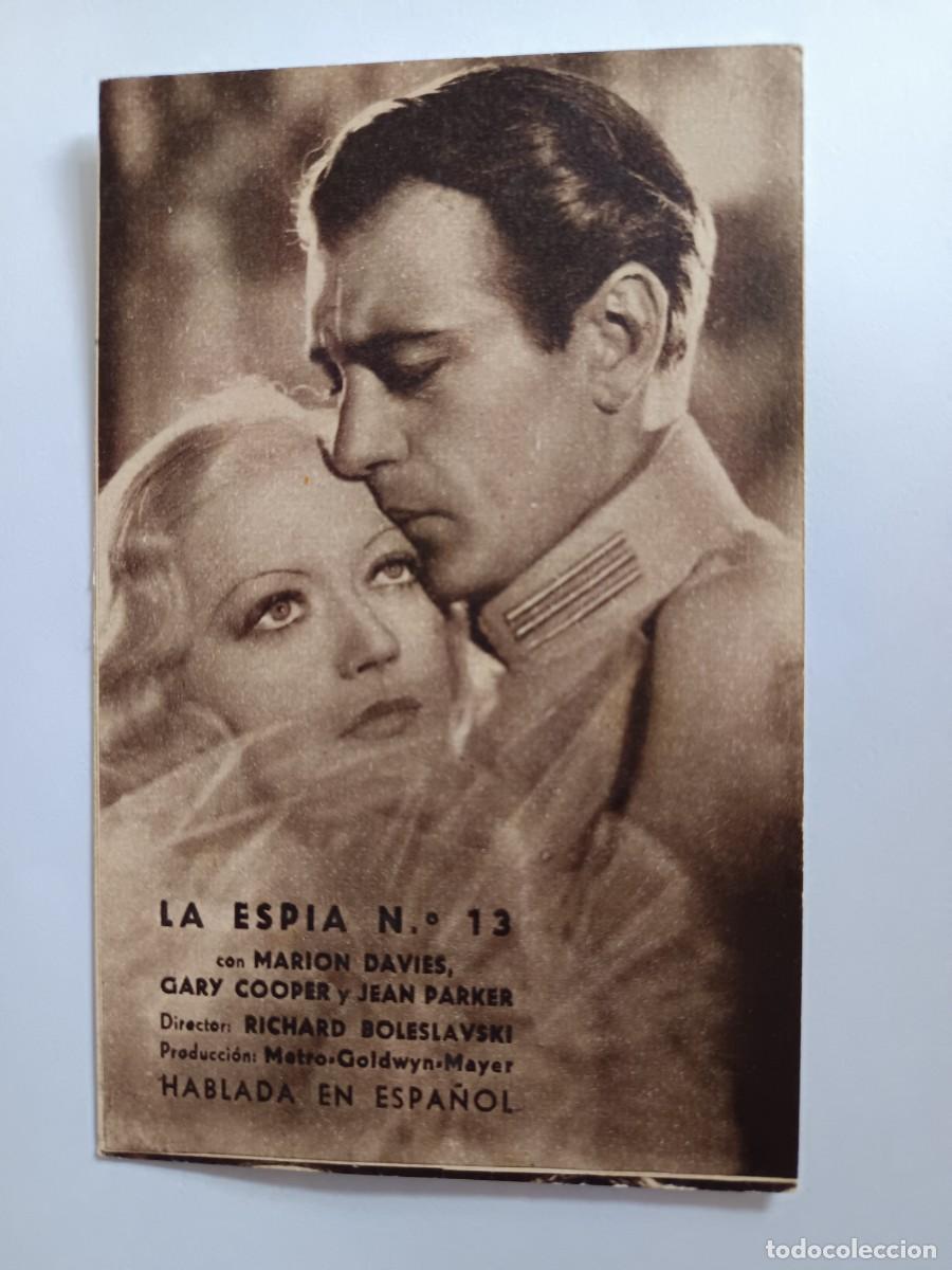 Cine: PROGRAMA DE CINE LA ESPIA N&ordm; 13 - Foto 1