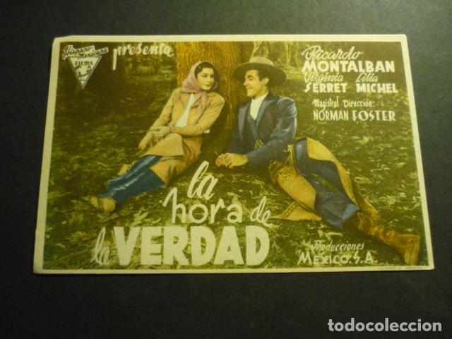 Cine: LA HORA DE LA VERDAD PROGRAMA DE CINE SIN PUBLICIDAD - Foto 1