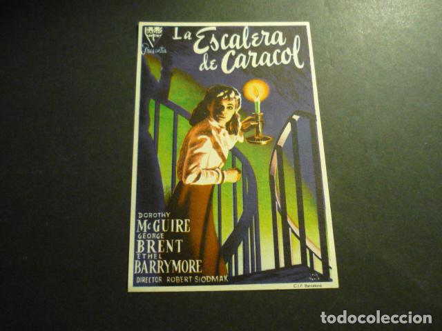 Cine: LA ESCALERA DE CARACOL PROGRAMA DE CINE SIN PUBLICIDAD - Foto 1