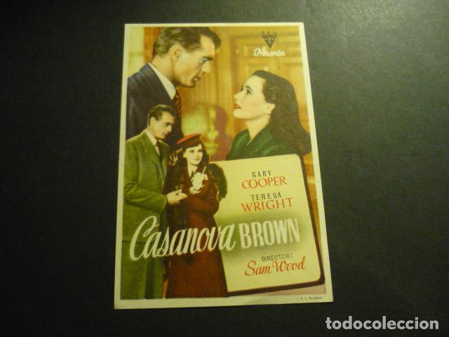 Cine: CASANOVA BROWN PROGRAMA DE CINE SIN PUBLICIDAD - Foto 1