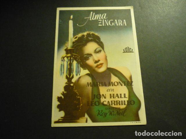 Cine: ALMA ZINGARA PROGRAMA DE CINE SIN PUBLICIDAD - Foto 1