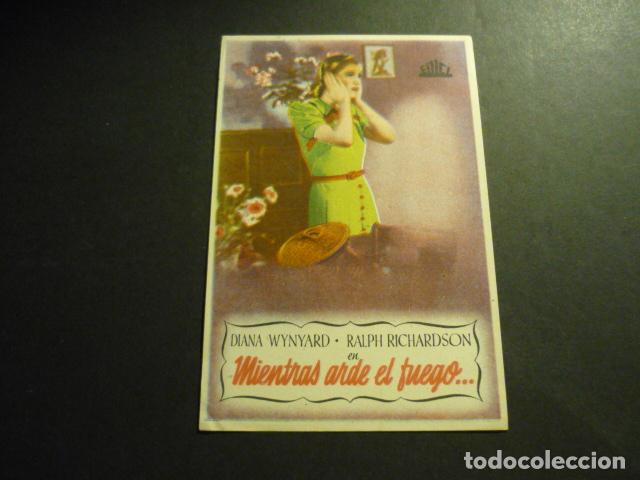 Cine: MIENTRAS ARDE EL FUEGO PROGRAMA DE CINE SIN PUBLICIDAD - Foto 1