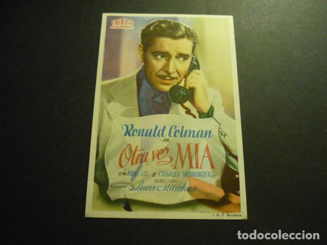 Cine: OTRA VEZ MIA PROGRAMA DE CINE SIN PUBLICIDAD - Foto 1