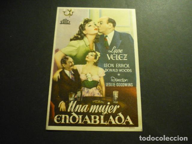 Cine: UNA MUJER ENDIABLADA PROGRAMA DE CINE SIN PUBLICIDAD - Foto 1