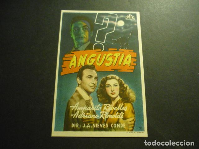 Cine: ANGUSTIA PROGRAMA DE CINE SIN PUBLICIDAD - Foto 1