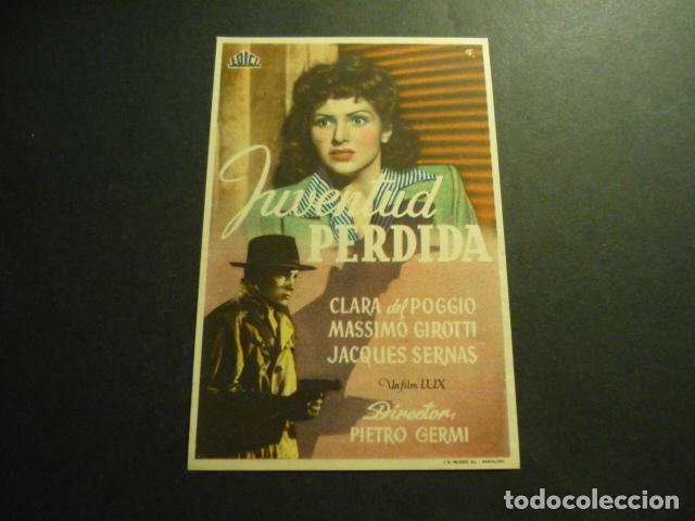 Cine: JUVENTUD PERDIDA PROGRAMA DE CINE SIN PUBLICIDAD - Foto 1