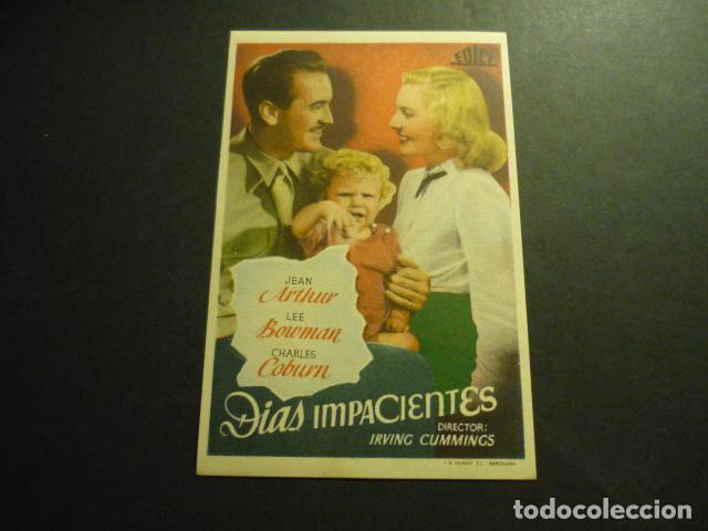 Cine: DIAS IMPACIENTES PROGRAMA DE CINE SIN PUBLICIDAD - Foto 1