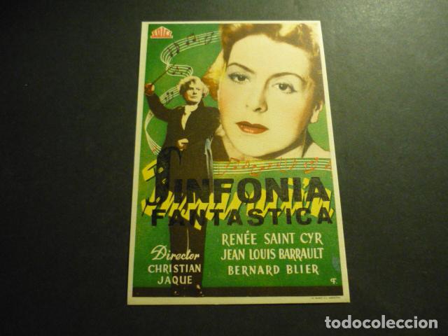 Cine: SINFONIA FANTASTICA PROGRAMA DE CINE SIN PUBLICIDAD - Foto 1