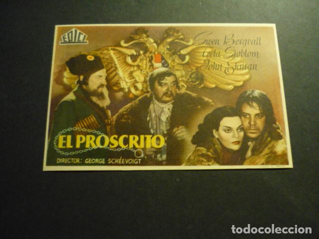 Cine: EL PROSCRITO PROGRAMA DE CINE SIN PUBLICIDAD - Foto 1