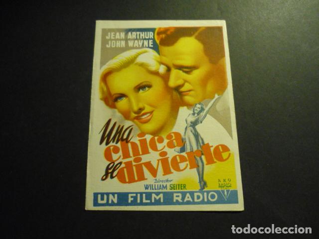 Cine: UNA CHICA SE DIVIERTE PROGRAMA DE CINE SIN PUBLICIDAD - Foto 1