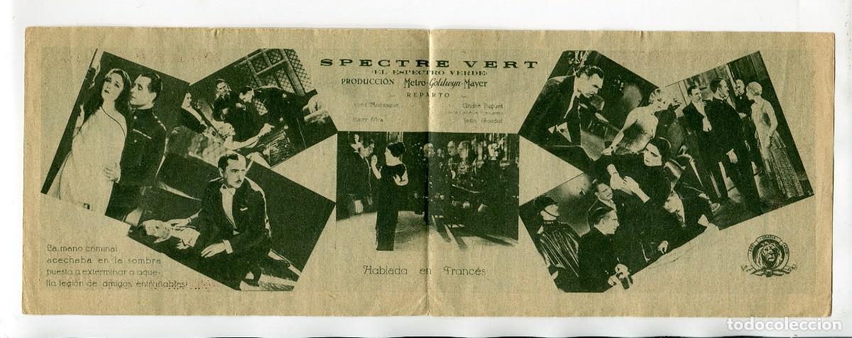 Cine: EL ESPECTRO VERDE, con Jetta Goudal. - Foto 2