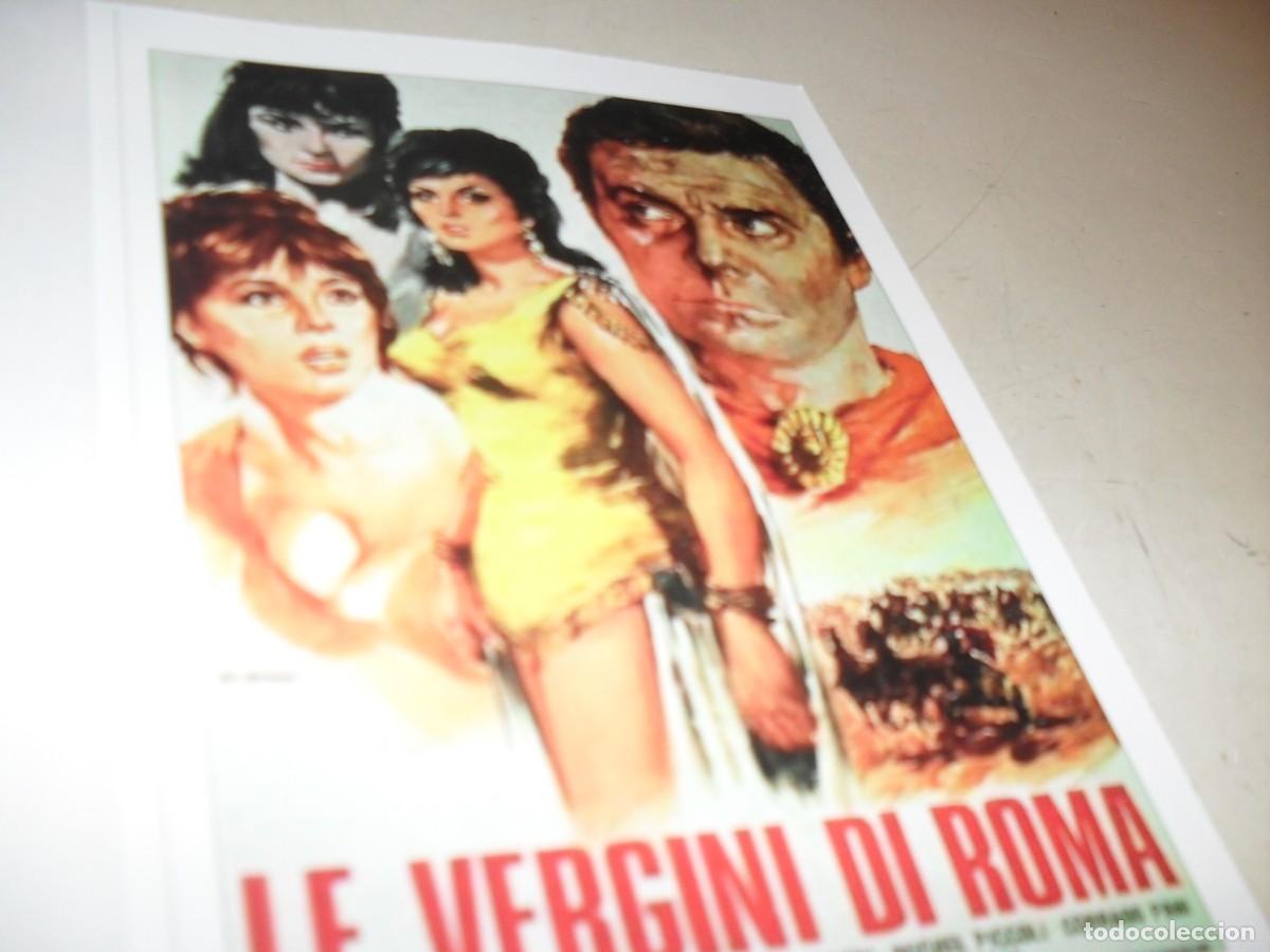  Flyers Publicitaires de films Anciens: PROGRAMA DE MANO:LAS VIRGENES DE ROMA,CON LOUIS JOURDAN.EDITA REVISTA ACCION,2024