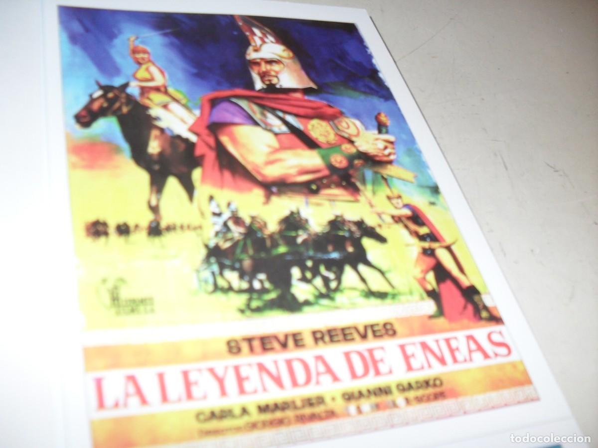  Flyers Publicitaires de films Anciens: PROGRAMA DE MANO:LA LEYENDA DE ENEAS,CON STEVE REEVES.EDITA REVISTA ACCION,2024