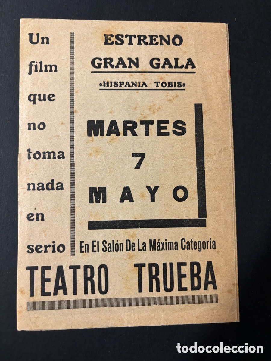 Cine: Programa el sargento berry hans albers con publicidad teatro trueba A2 - Foto 3