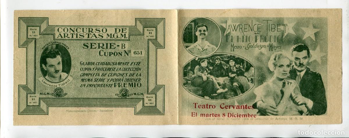 Cine: EL HIJO PR&Oacute;DIGO, con Roland Young. - Foto 1