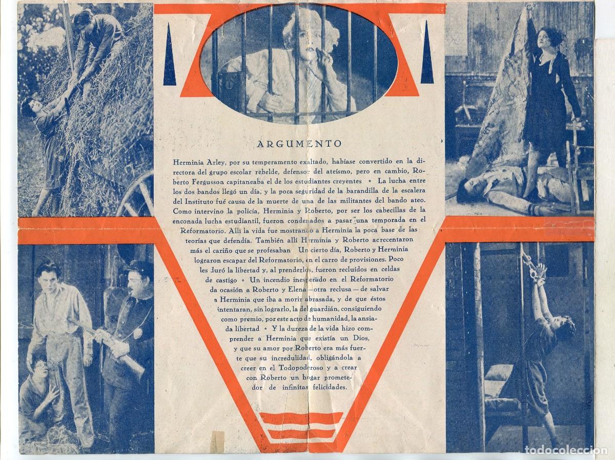Cine: LA INCR&Eacute;DULA, de Cecil B. de Mille. 13,5 X 21 cms. - Foto 2