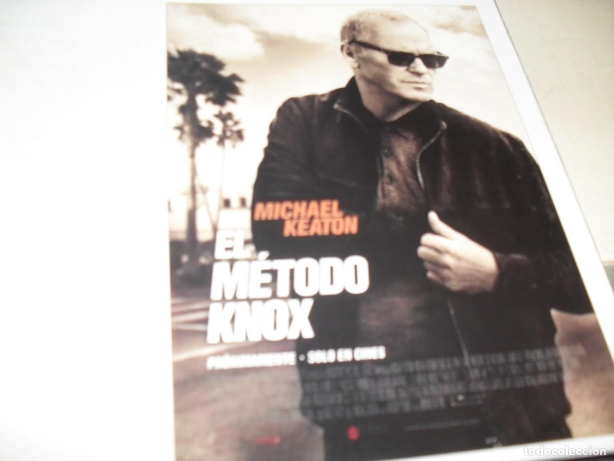  Flyers Publicitaires de films Anciens: PROGRAMA DE MANO:EL METODO KNOX,CON MICHAEL KEATON.EDITA REVISTA ACCION,2024