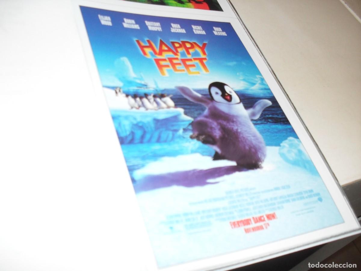  Flyers Publicitaires de films Anciens: PROGRAMA DE MANO:HAPPY FEET,CON ELIJAH WOOD.EDITA REVISTA ACCION,2024