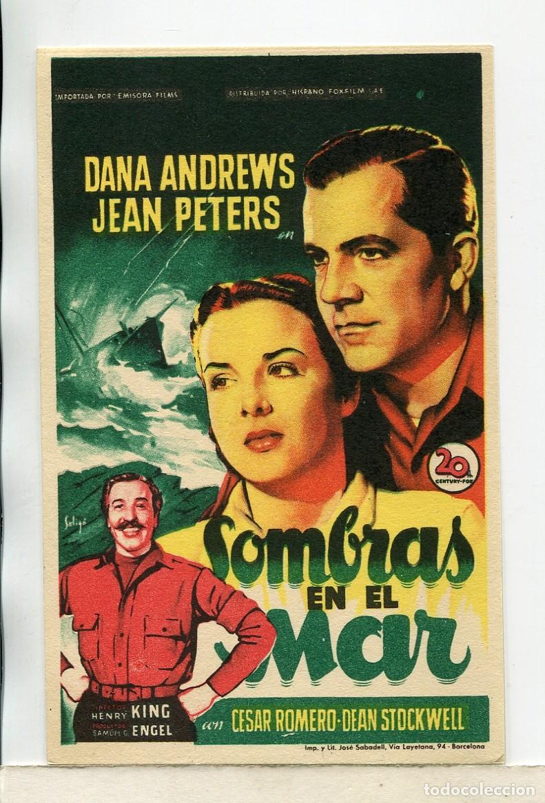 Cine: SOMBRAS EN EL MAR, con Dana Andrews. - Foto 1