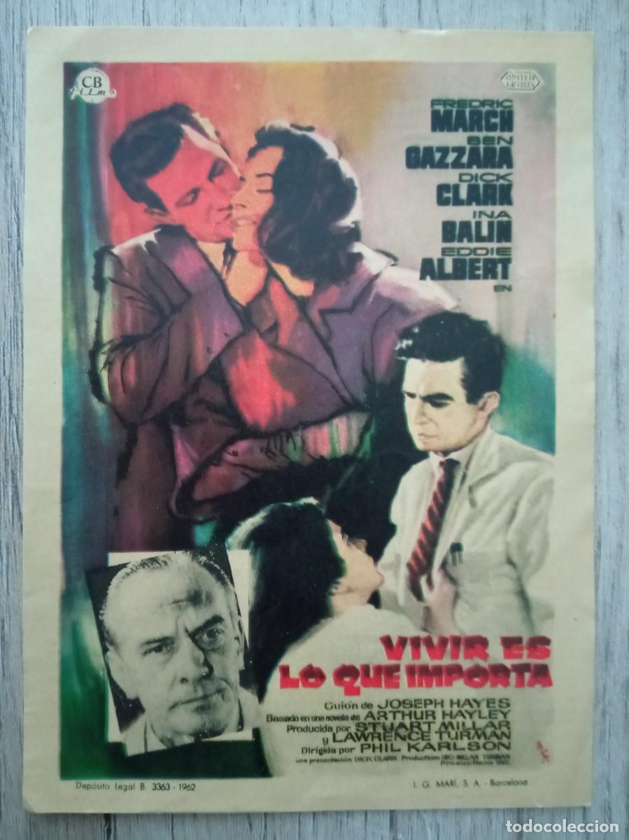 Cine: VIVIR ES LO QUE IMPORTA, FREDRIC MARCH - Foto 1