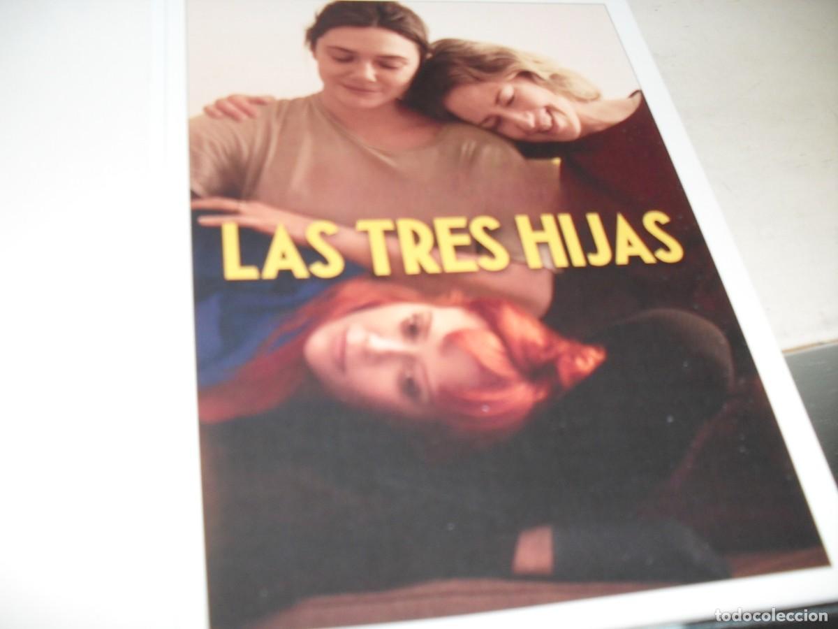  Flyers Publicitaires de films Anciens: PROGRAMA DE MANO:LAS TRES HIJAS,CON CARRIE COON.EDITA REVISTA ACCION,2024