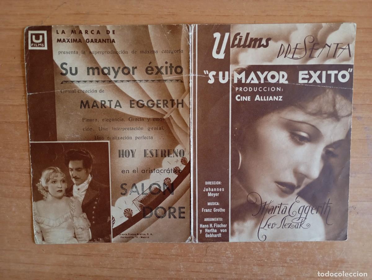 Cine: GRIS.PROGRAMA DE CINE --- SU MAYOR EXITO - Foto 1