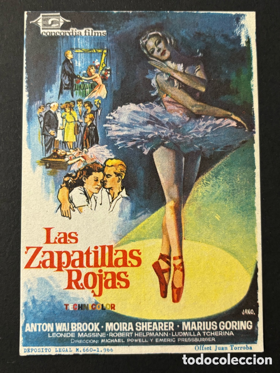 Cine: Programa las zapatillas rojas Ant&oacute;n walbrook A2 - Foto 1