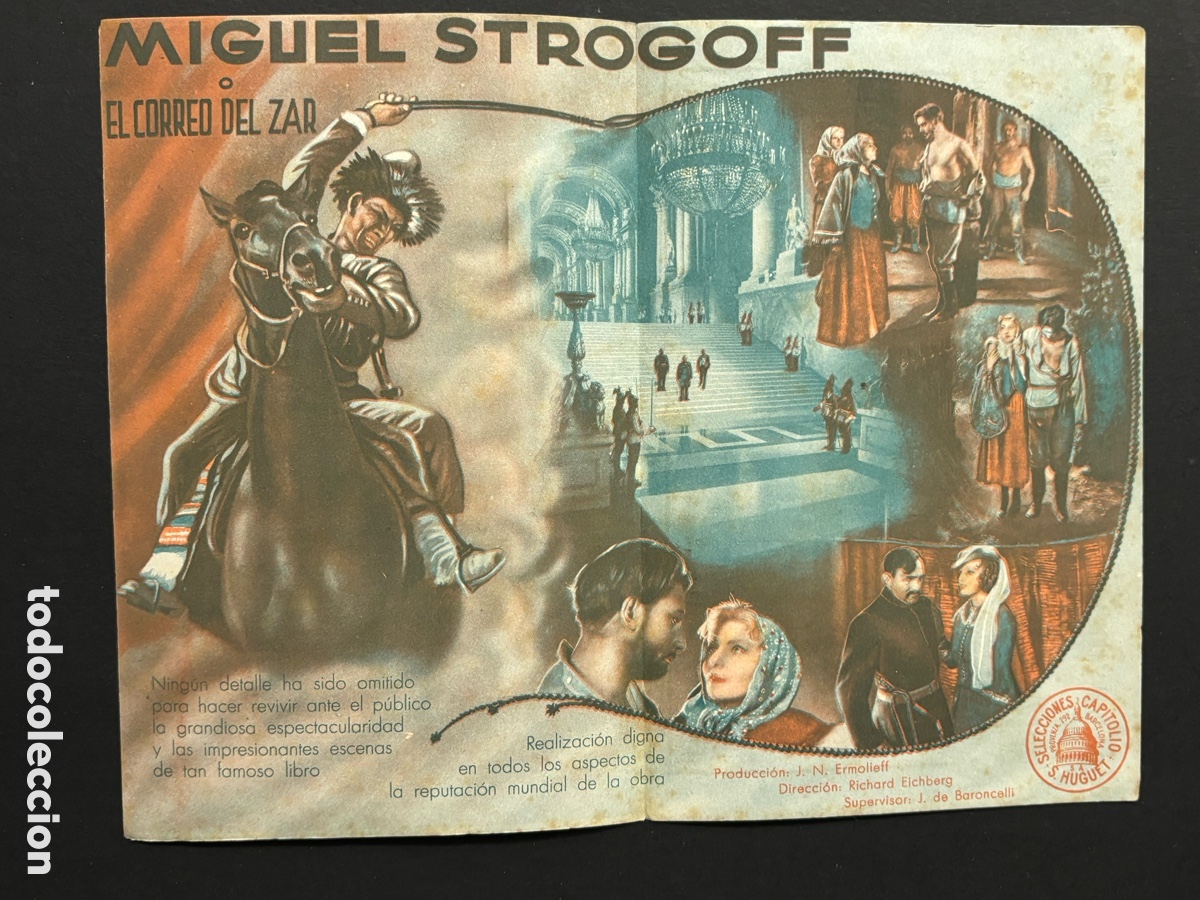 Cine: Programa miguel strogoff Adolf Wohlbruck con publicidad A2 - Foto 2