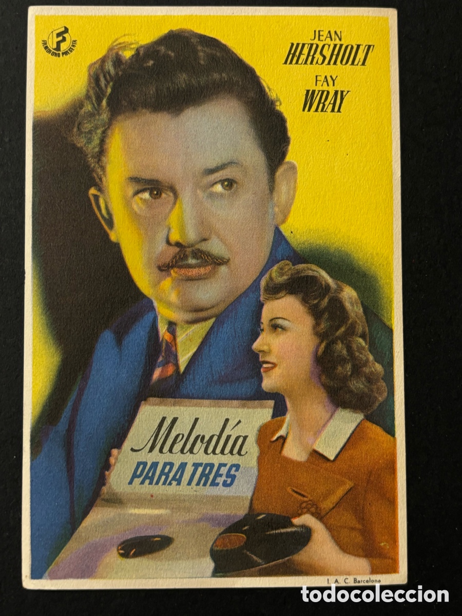 Cine: Programa melod&iacute;a para tres jean hersholt A2 - Foto 1